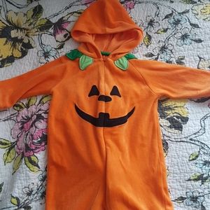 Halloween pumpkin onesies